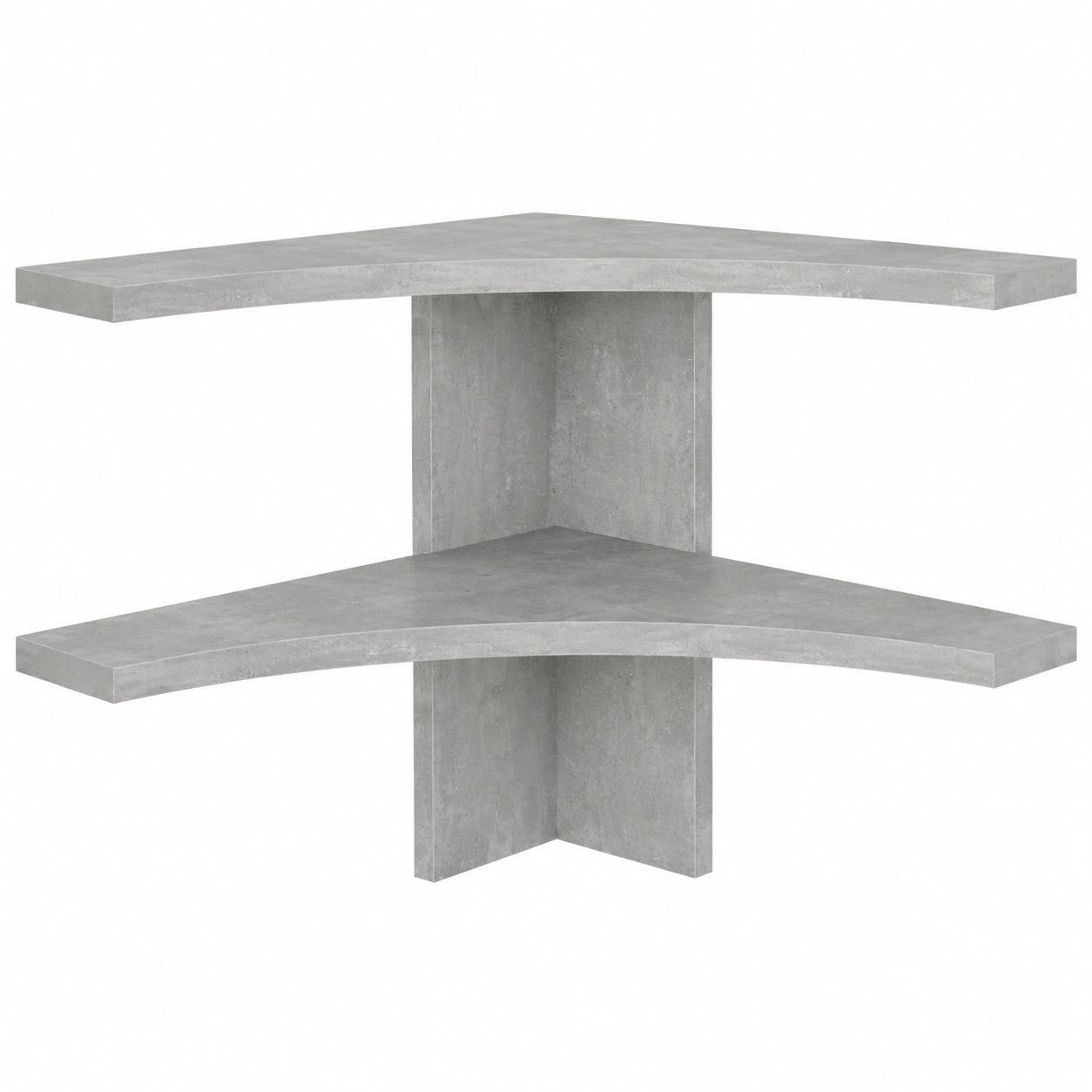 Vicco Eckregal Roman, platzsparend, Betonoptik, 43,5 x 37 cm, ideal für Küche und Esszimmer