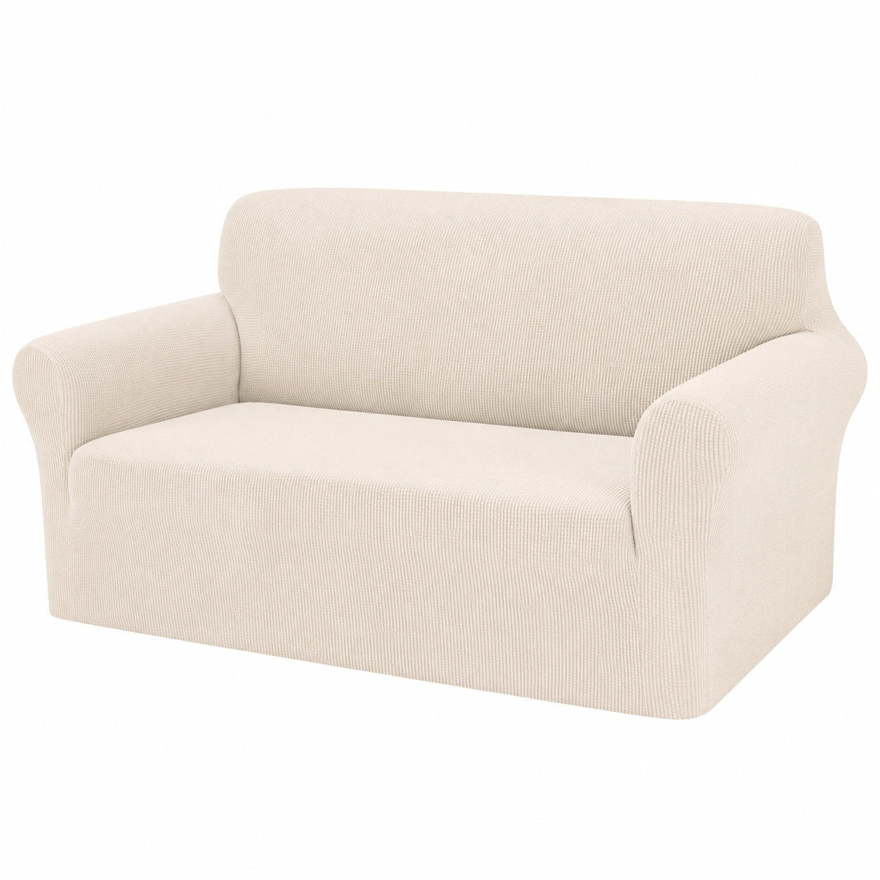 Granbest Flexibler Sofabezug Jacquard – Schützt Ihr Sofa stilvoll, ideal für Hunde und Haustiere (3-Sitzer, Hellbeige)